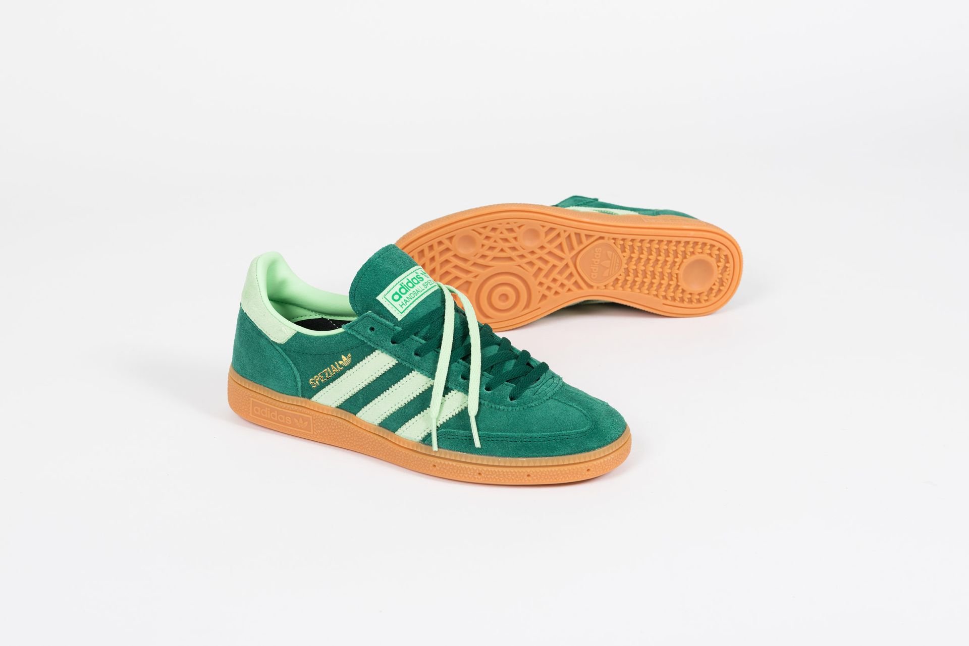 Adidas handball spezial outlet grün orange